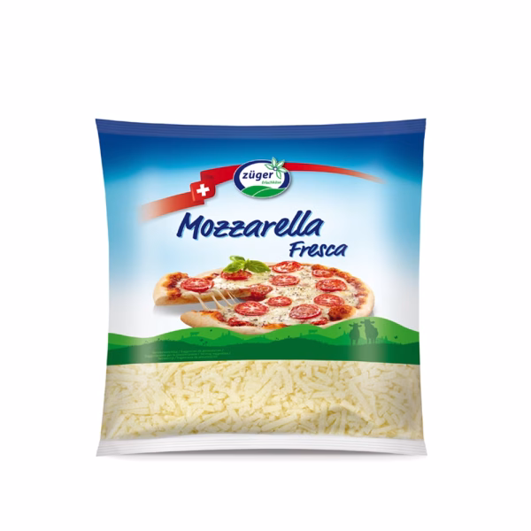 Züger Mozzarella Fresca 45% Fett in Tr. - 5x2kg