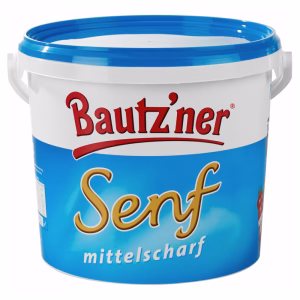 Bautzner Senf Mittelscharf 5kg