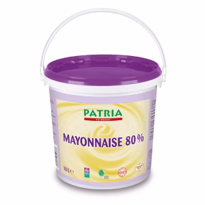 Patria Mayonnaise Delikat. 80% 10L