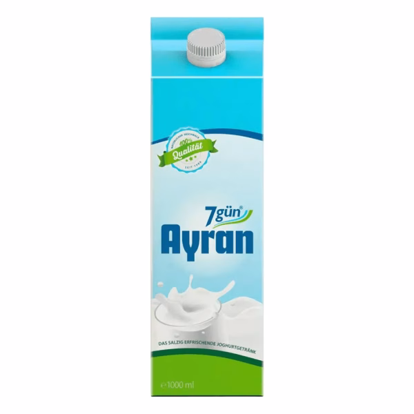Ayran 7Gün NATUR 1L, 10xTetra-Pack 1000ml