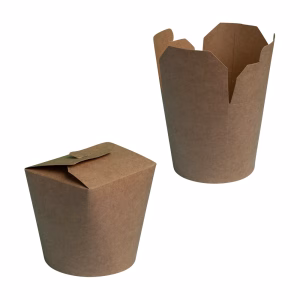 Foodbox 26 OZ, Natron Braun / Weiss