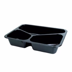 PP Tray 3 fach schwarz