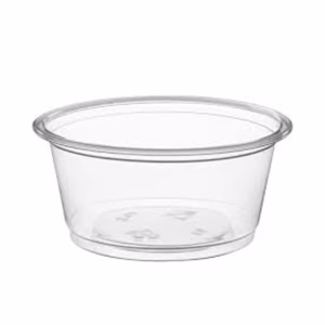 Dresing Sauce Cup, transp 2 OZ