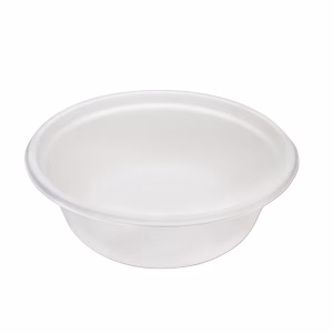 Bowl Bagasse Schale, weiß, rund, 28014