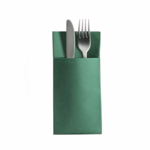 Bestecktaschen SoftPack 1/8F, 2L ag. grün 1000Stk.