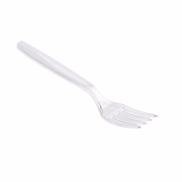 Gabel Plastik Transp. 180cm PS Lux