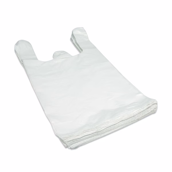Tragetasche Hemd. HDPE 21mμ